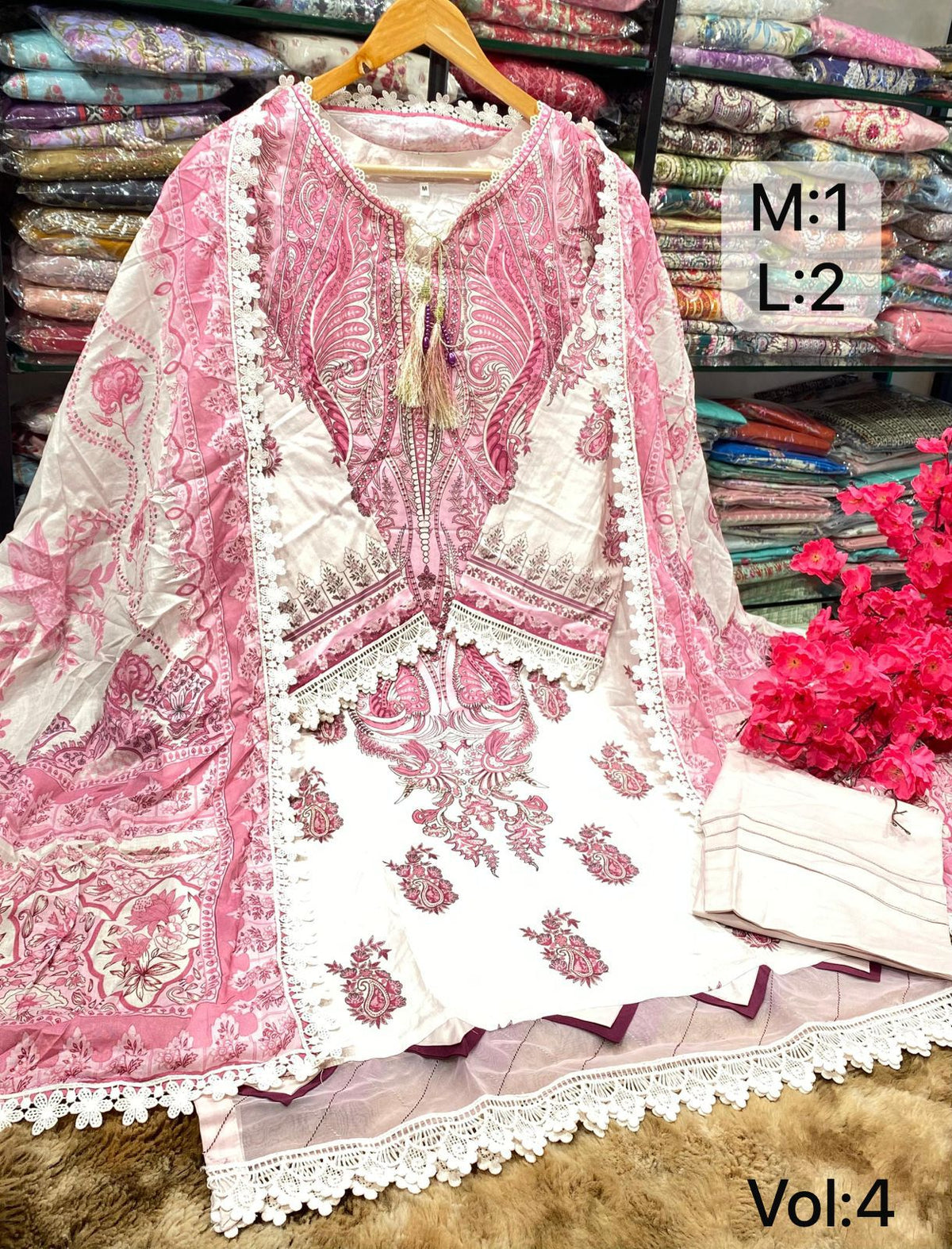 MAUSUMMERY VOL4 STICHED COLLECTION 2026 D.NO 10