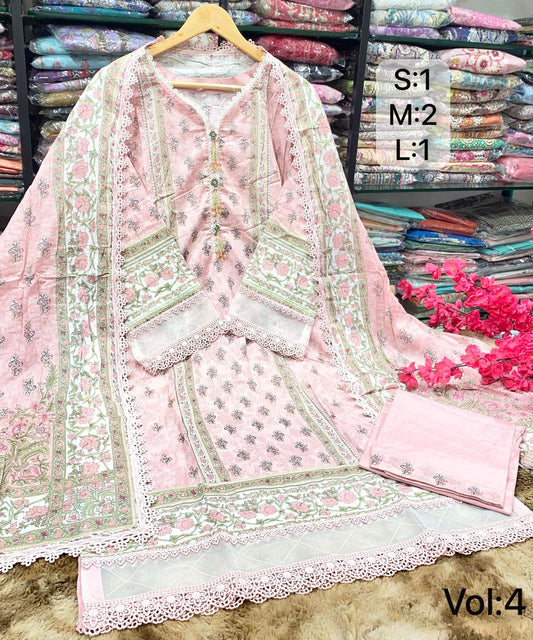 MAUSUMMERY VOL4 STICHED COLLECTION 2026 D.NO 8
