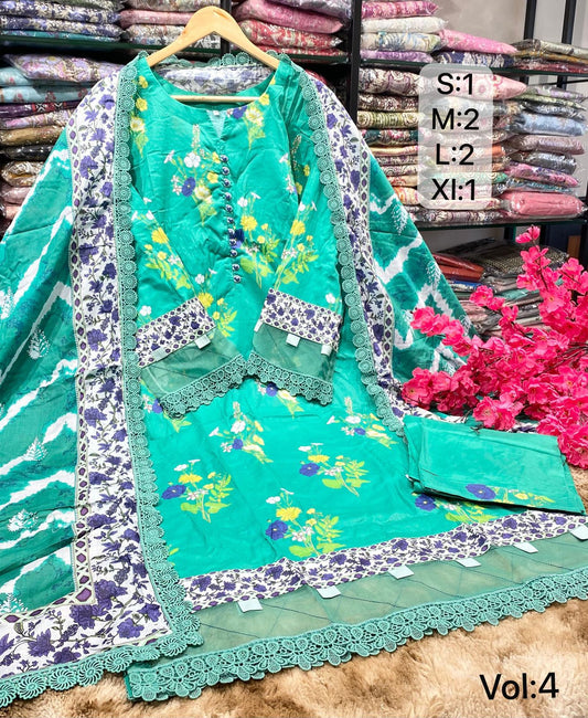 MAUSUMMERY VOL4 STICHED COLLECTION 2026 D.NO 1