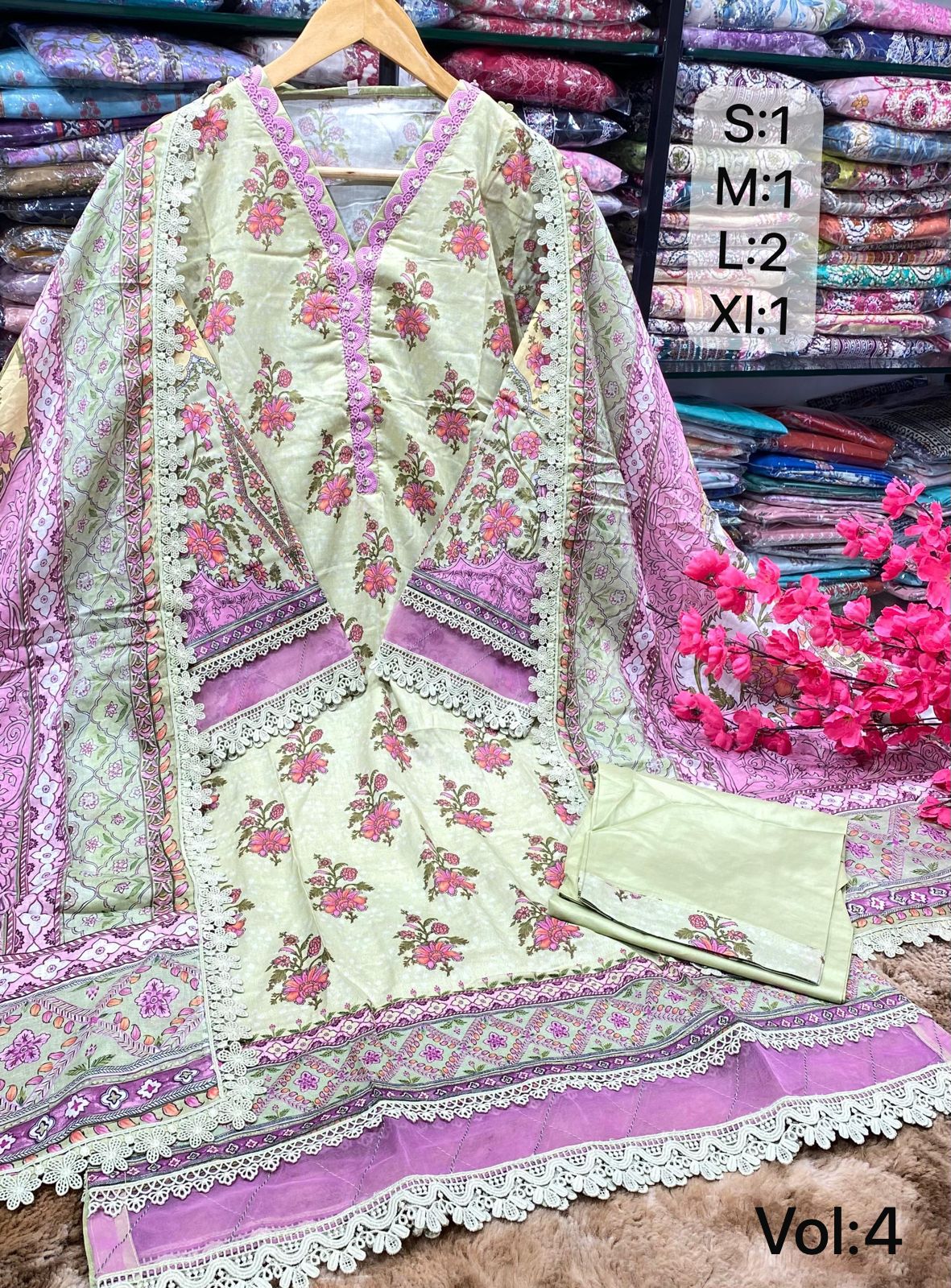 MAUSUMMERY VOL4 STICHED COLLECTION 2026 D.NO 5