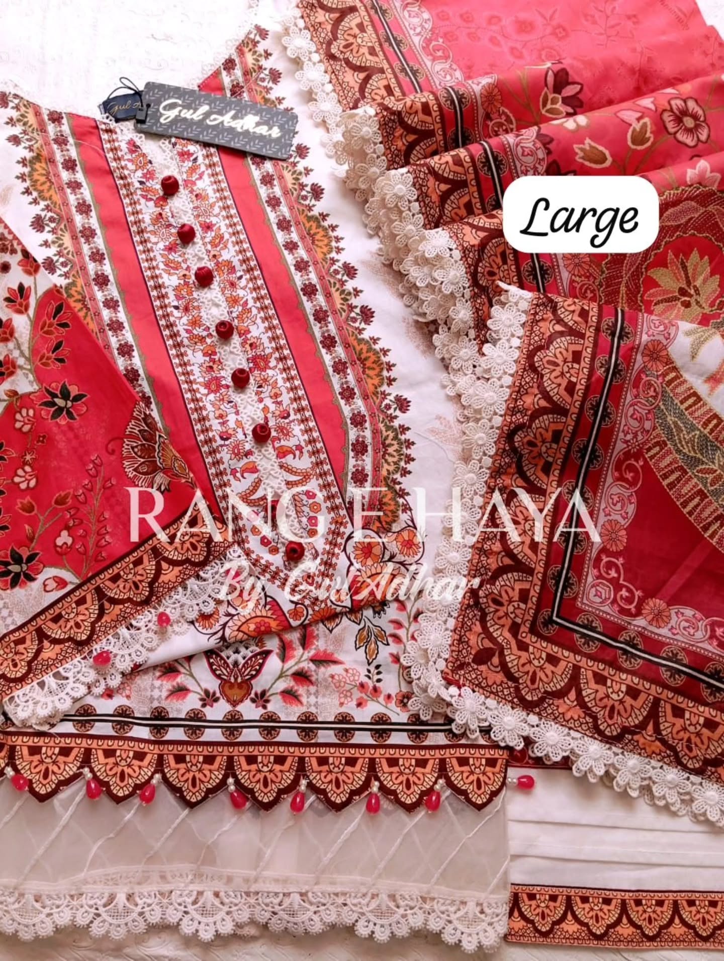 GUL ADHAR RANG-E-HAYA LAWN '25  GRL2