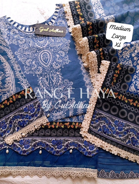 GUL ADHAR RANG-E-HAYA LAWN '25  GRL3
