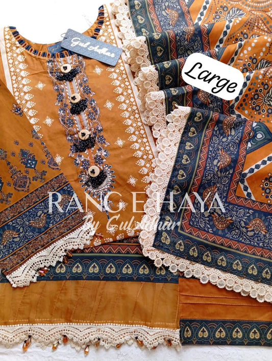 GUL ADHAR RANG-E-HAYA LAWN '25  GRL5