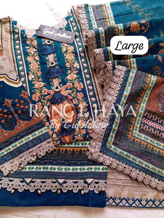 GUL ADHAR RANG-E-HAYA LAWN '25  GRL6