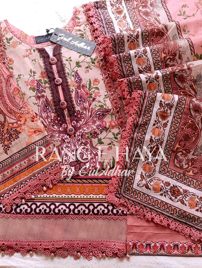 GUL ADHAR RANG-E-HAYA LAWN '25  GRL9